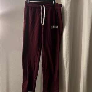 Old Navy Men's Dark Red Joggers